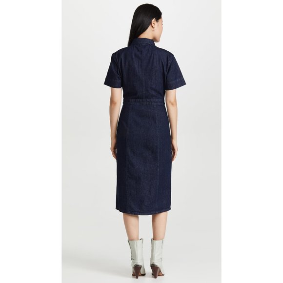 TRIARCHY DENIM THE TAILORED SHIRT DRESS - Picture 6 of 12